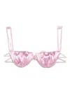 Isa Boulder Swinger Bikini Top In Rosa
