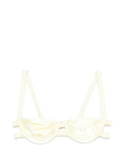 Isa Boulder Weave Strap Bikini Top In Multi