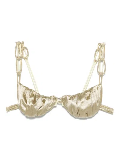 ISA BOULDER REVERSIBLE BIKINI TOP - WOMEN'S - POLYESTER/NYLON/ELASTANE