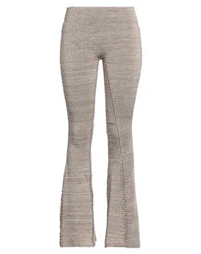Isa Boulder Woman Pants Beige Size M Rayon, Elastane