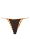 Isa Boulder Zenith Bikini Bottoms In Brown