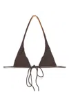 Isa Boulder Zenith Bikini Top In 褐色