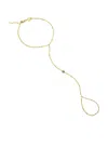 Isa Grutman Hand Chain Bracelet In Gold