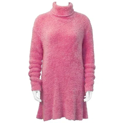 Pre-owned Isaac Mizrahi 1990's  Pink Long Turtleneck Tunic