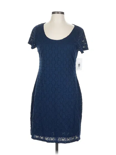 Pre-owned Isaac Mizrahi Casual Dress In Blue