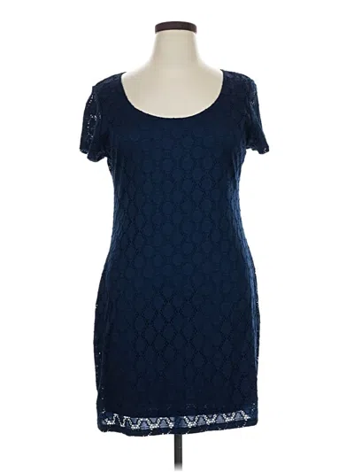 Pre-owned Isaac Mizrahi Casual Dress In Blue