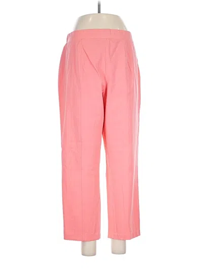 Pre-owned Isaac Mizrahi Casual Pants In Pink