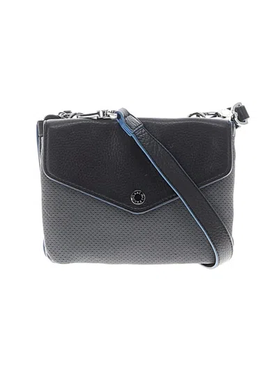Pre-owned Isaac Mizrahi Crossbody Bag In Gray