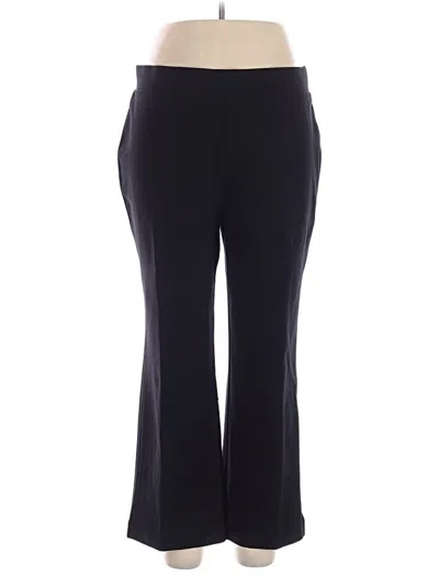 Pre-owned Isaac Mizrahi Dress Pants In Black