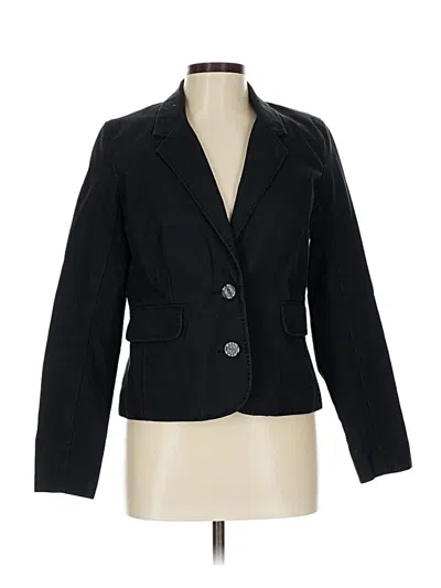 Pre-owned Isaac Mizrahi For Target Blazer Jacket In Black