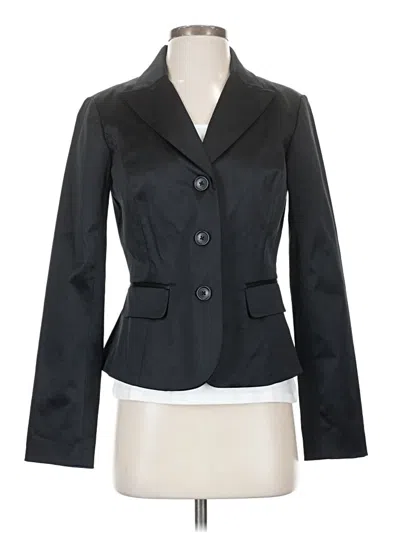 Pre-owned Isaac Mizrahi For Target Blazer Jacket In Black