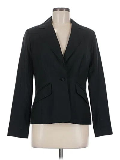Pre-owned Isaac Mizrahi For Target Blazer Jacket In Black