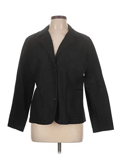 Pre-owned Isaac Mizrahi For Target Blazer Jacket In Black