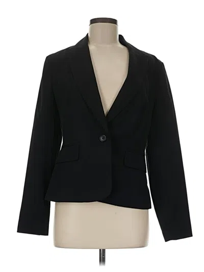 Pre-owned Isaac Mizrahi For Target Blazer Jacket In Black