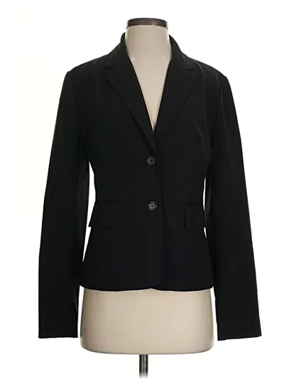 Pre-owned Isaac Mizrahi For Target Blazer Jacket In Black