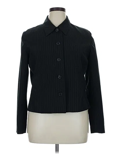 Pre-owned Isaac Mizrahi For Target Blazer Jacket In Black