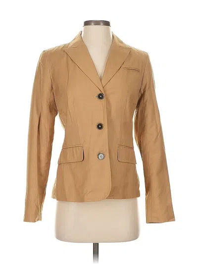 Pre-owned Isaac Mizrahi For Target Blazer Jacket In Brown