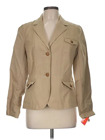 Pre-owned Isaac Mizrahi For Target Blazer Jacket In Brown