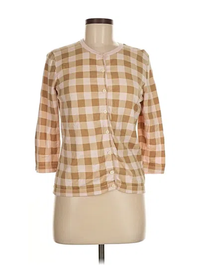 Pre-owned Isaac Mizrahi For Target Cardigan Sweater In Brown