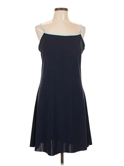 Pre-owned Isaac Mizrahi For Target Casual Dress In Blue