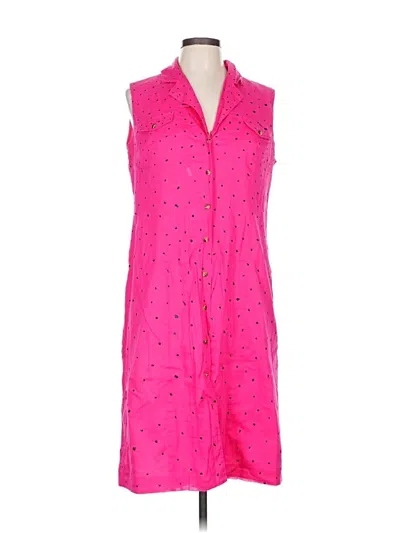 Pre-owned Isaac Mizrahi For Target Casual Dress In Pink