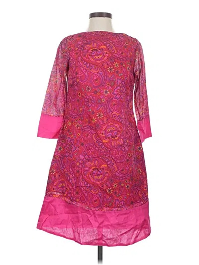 Pre-owned Isaac Mizrahi For Target Casual Dress In Pink