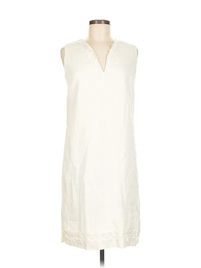 Pre-owned Isaac Mizrahi For Target Casual Dress In White