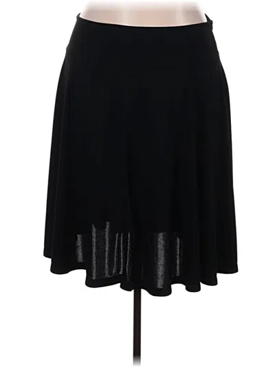 Pre-owned Isaac Mizrahi For Target Casual Skirt In Black