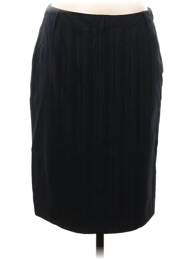 Pre-owned Isaac Mizrahi For Target Casual Skirt In Blue