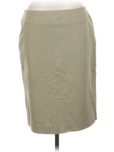 Pre-owned Isaac Mizrahi For Target Casual Skirt In Brown