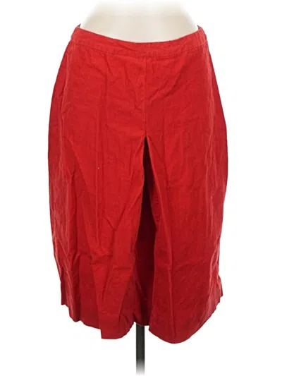 Pre-owned Isaac Mizrahi For Target Casual Skirt In Red