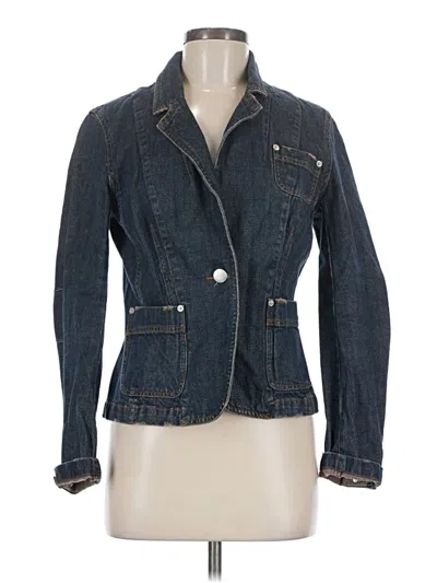 Pre-owned Isaac Mizrahi For Target Denim Jacket In Blue