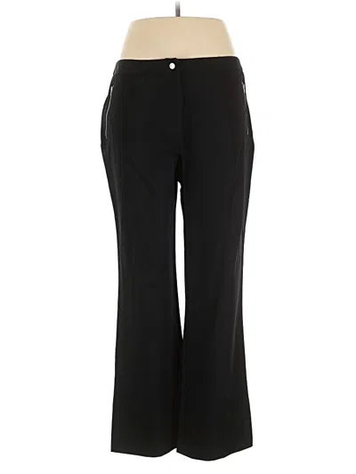 Pre-owned Isaac Mizrahi For Target Dress Pants In Black