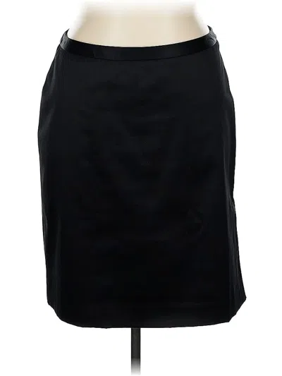 Pre-owned Isaac Mizrahi For Target Formal Skirt In Black