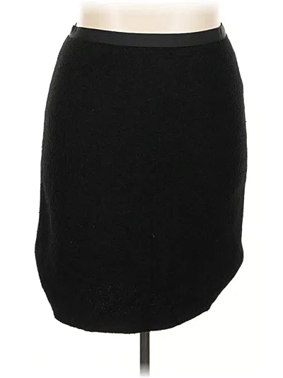 Pre-owned Isaac Mizrahi For Target Formal Skirt In Black