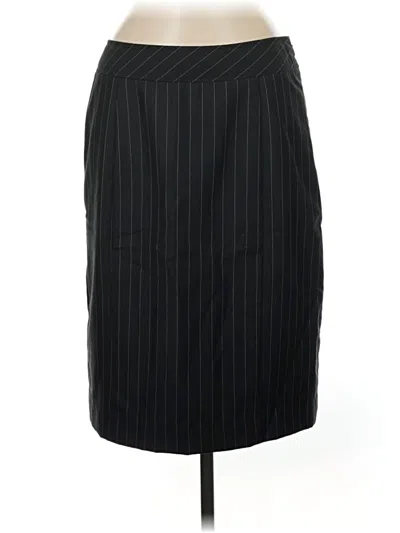 Pre-owned Isaac Mizrahi For Target Formal Skirt In Black