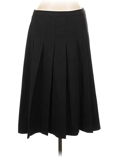 Pre-owned Isaac Mizrahi For Target Formal Skirt In Black
