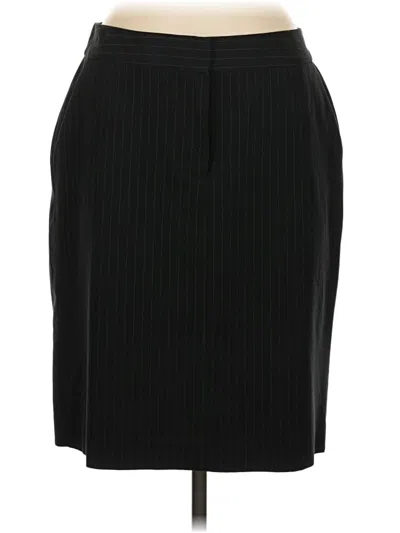 Pre-owned Isaac Mizrahi For Target Formal Skirt In Black