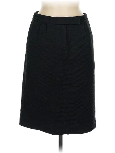 Pre-owned Isaac Mizrahi For Target Formal Skirt In Black
