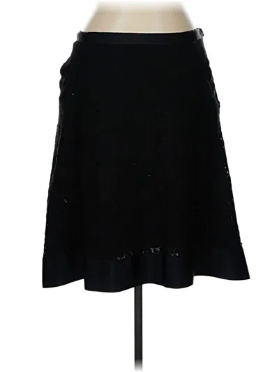 Pre-owned Isaac Mizrahi For Target Formal Skirt In Black
