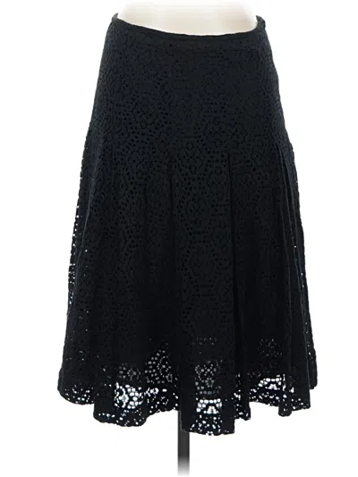 Pre-owned Isaac Mizrahi For Target Formal Skirt In Black