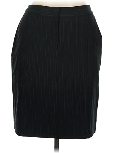 Pre-owned Isaac Mizrahi For Target Formal Skirt In Black