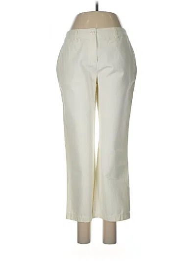 Pre-owned Isaac Mizrahi For Target Jeans In White