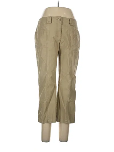 Pre-owned Isaac Mizrahi For Target Khaki Pant In Brown