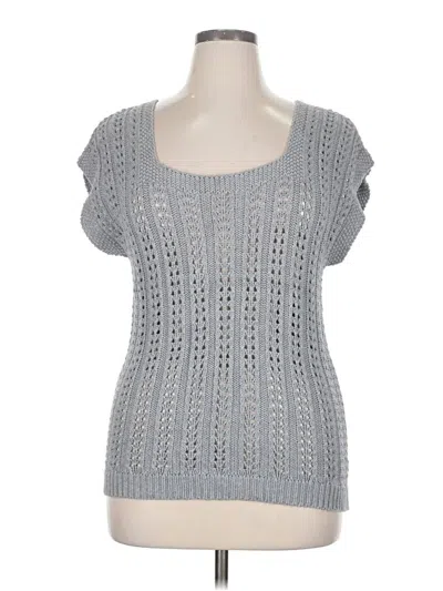 Pre-owned Isaac Mizrahi For Target Pullover Sweater In Gray