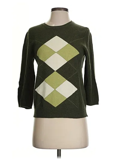 Pre-owned Isaac Mizrahi For Target Pullover Sweater In Green