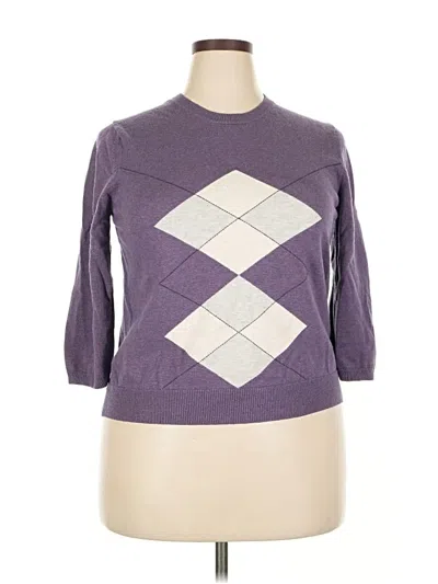 Pre-owned Isaac Mizrahi For Target Pullover Sweater In Purple
