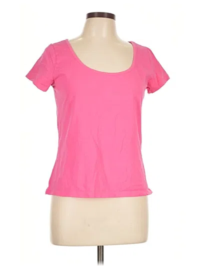 Pre-owned Isaac Mizrahi For Target Short Sleeve T-shirt In Pink