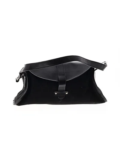 Pre-owned Isaac Mizrahi For Target Shoulder Bag In Black