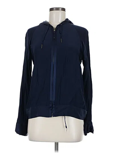 Pre-owned Isaac Mizrahi For Target Zip Up Hoodie In Blue